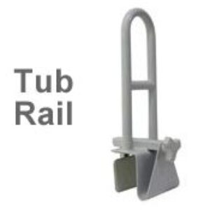 Steel Clamp-on Tub Bar