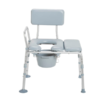 Combination Padded Transfer Bench_Commode