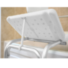 Transfer Bath Bench with Curtain Control-Height adjustable
