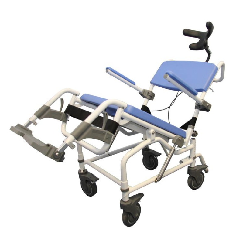18″ Tilt Rehab Shower Commode with 4 Way Seat (190-4W)