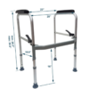 Folding Toilet Safety Frame-Details